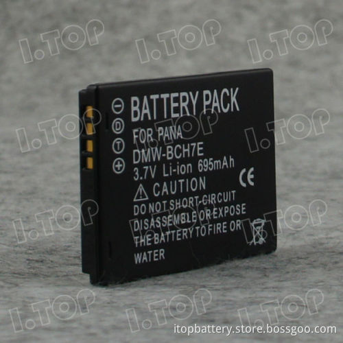 High Quality 695mAh Camera Battery for Panasonic DMW-BCH7E, China Factory Price